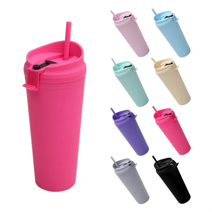 24oz Double Wall Tumbler Plastic (1)